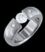 Titanium Rings With Diamond
